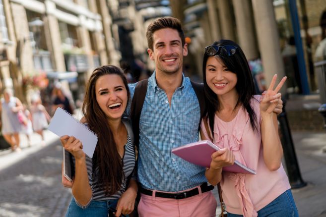 Off campus group at college